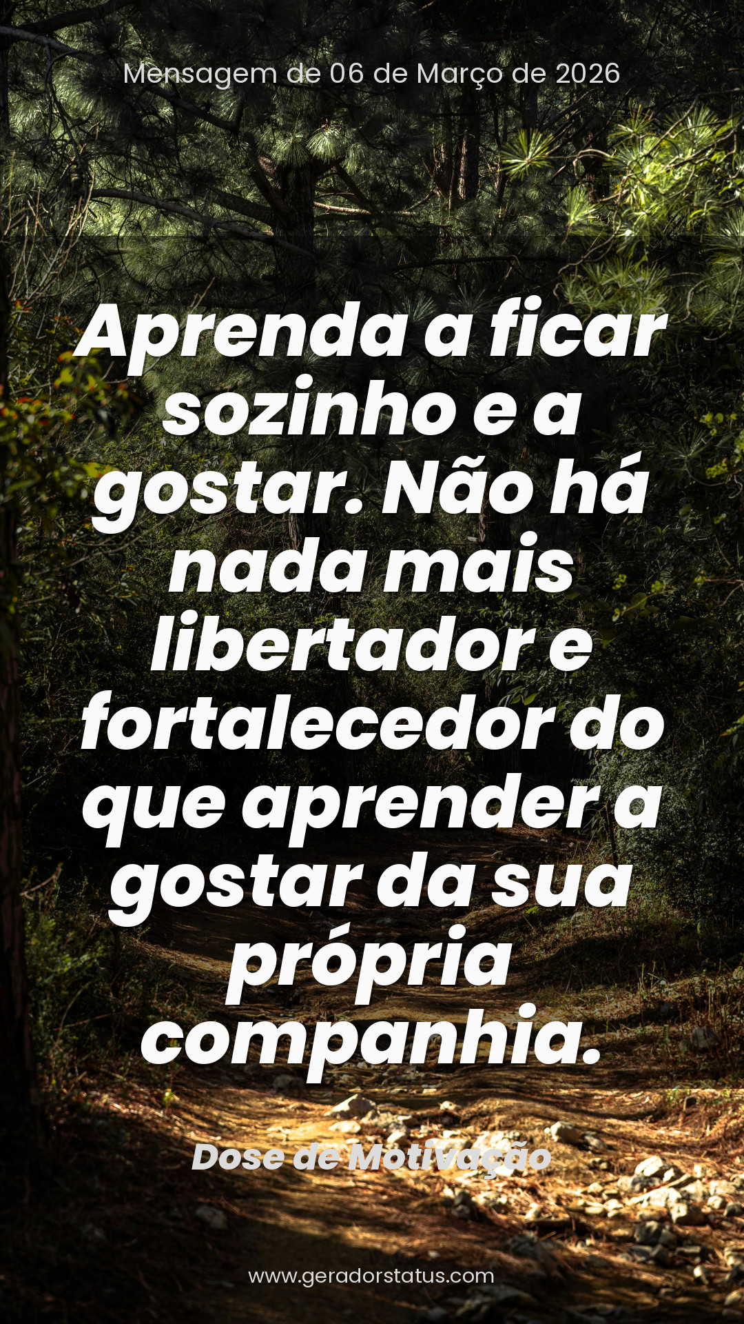 Status do dia: Motivacional