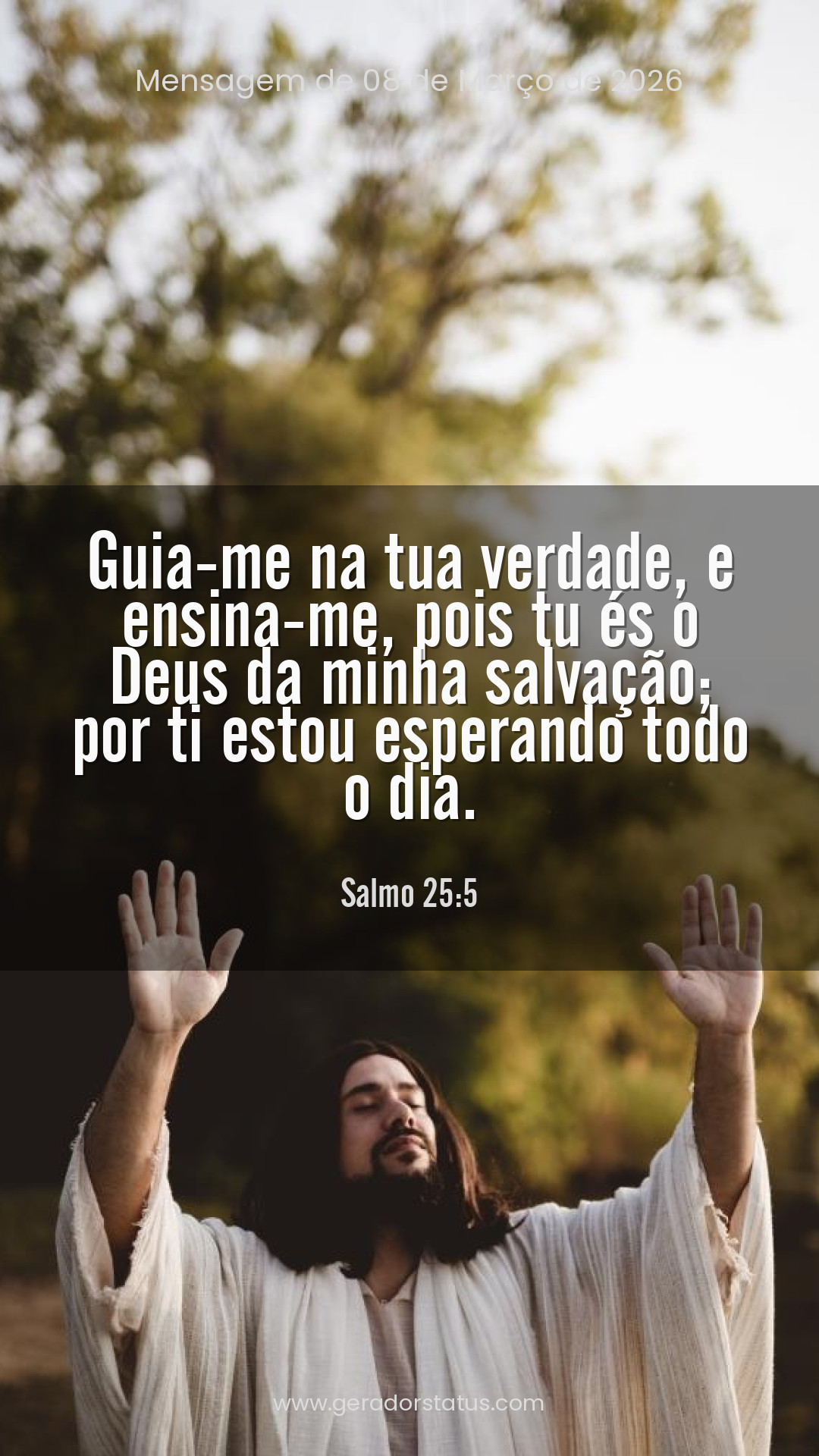 Status do dia: Salmo