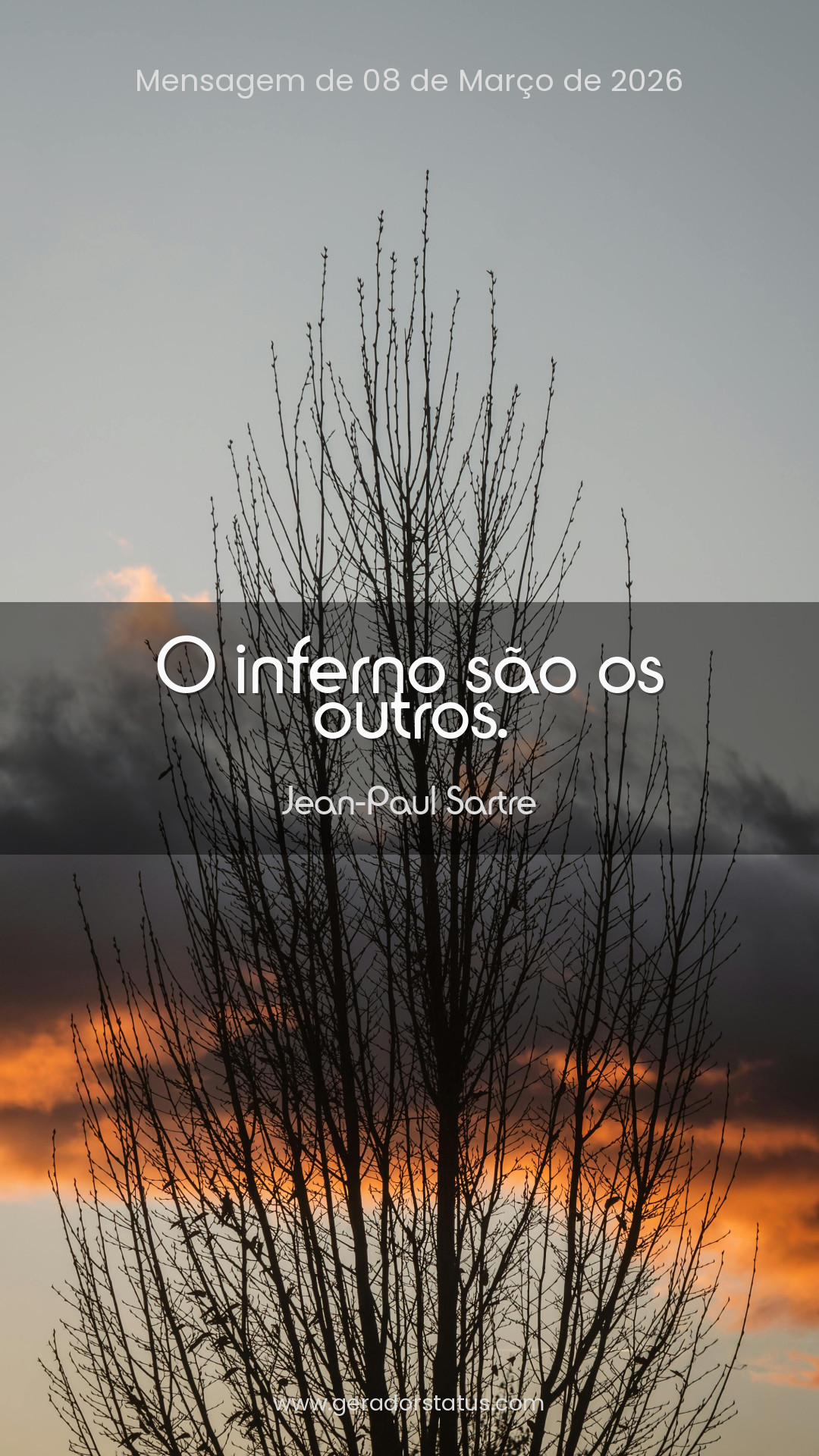 Status do dia: Citação