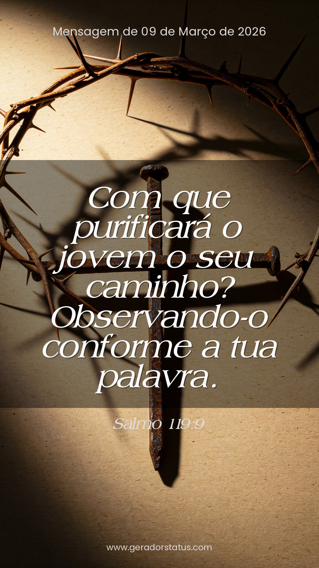 Status do dia: Salmo