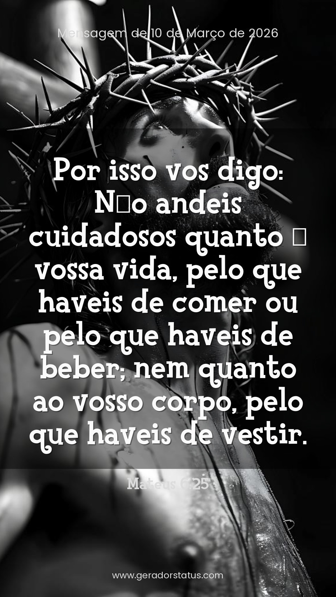 Status do dia: Versículo