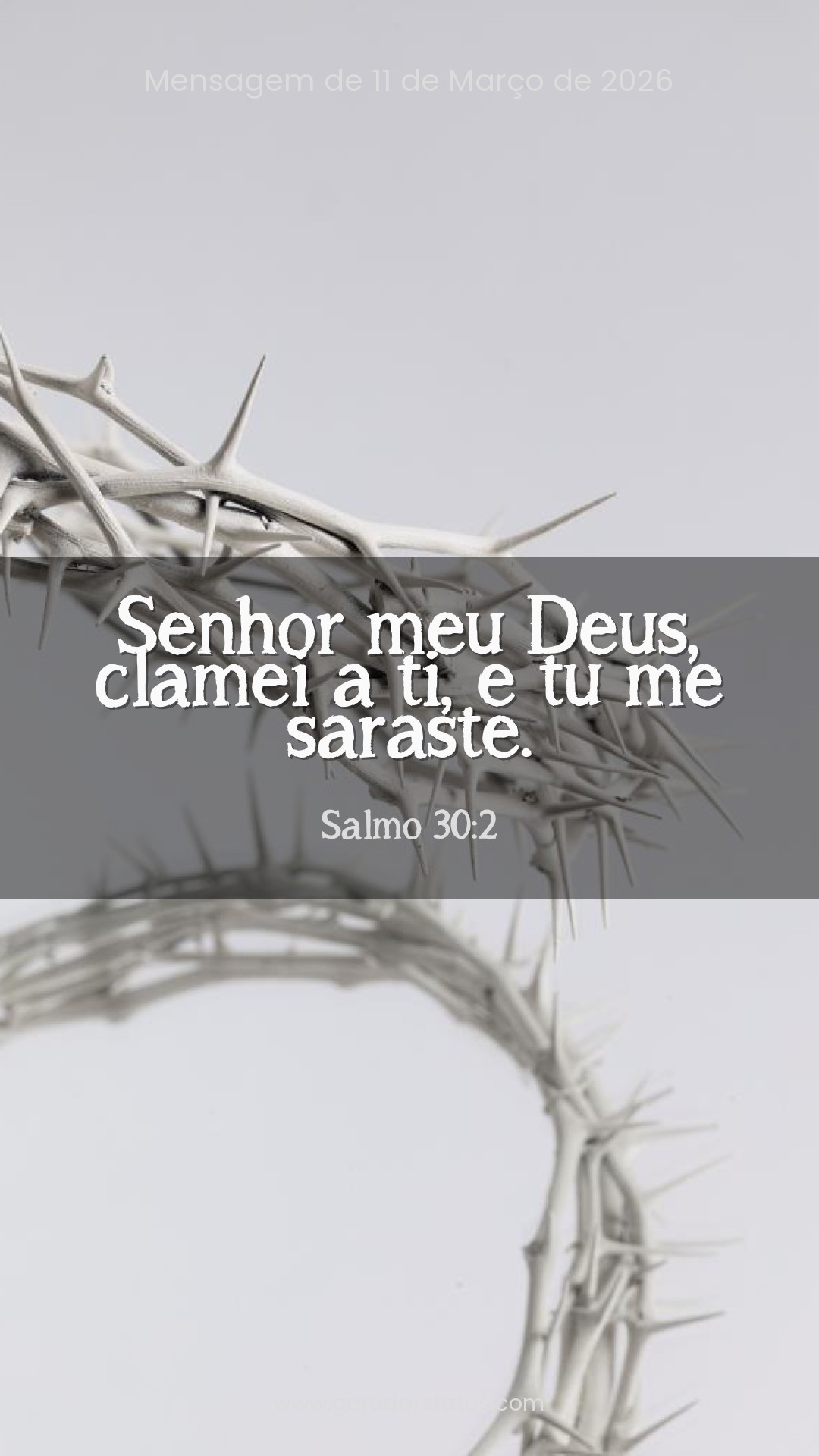 Status do dia: Salmo