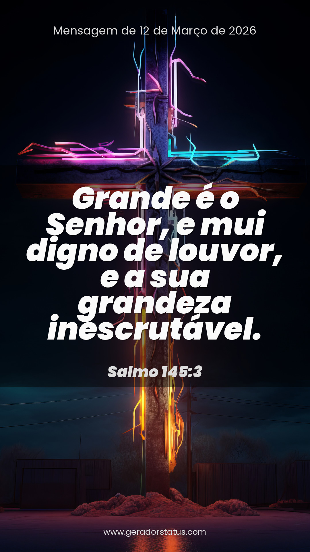 Status do dia: Salmo