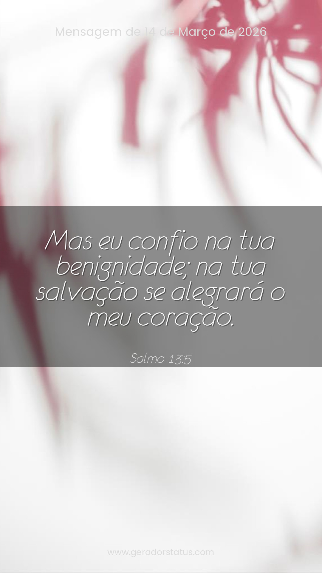 Status do dia: Salmo