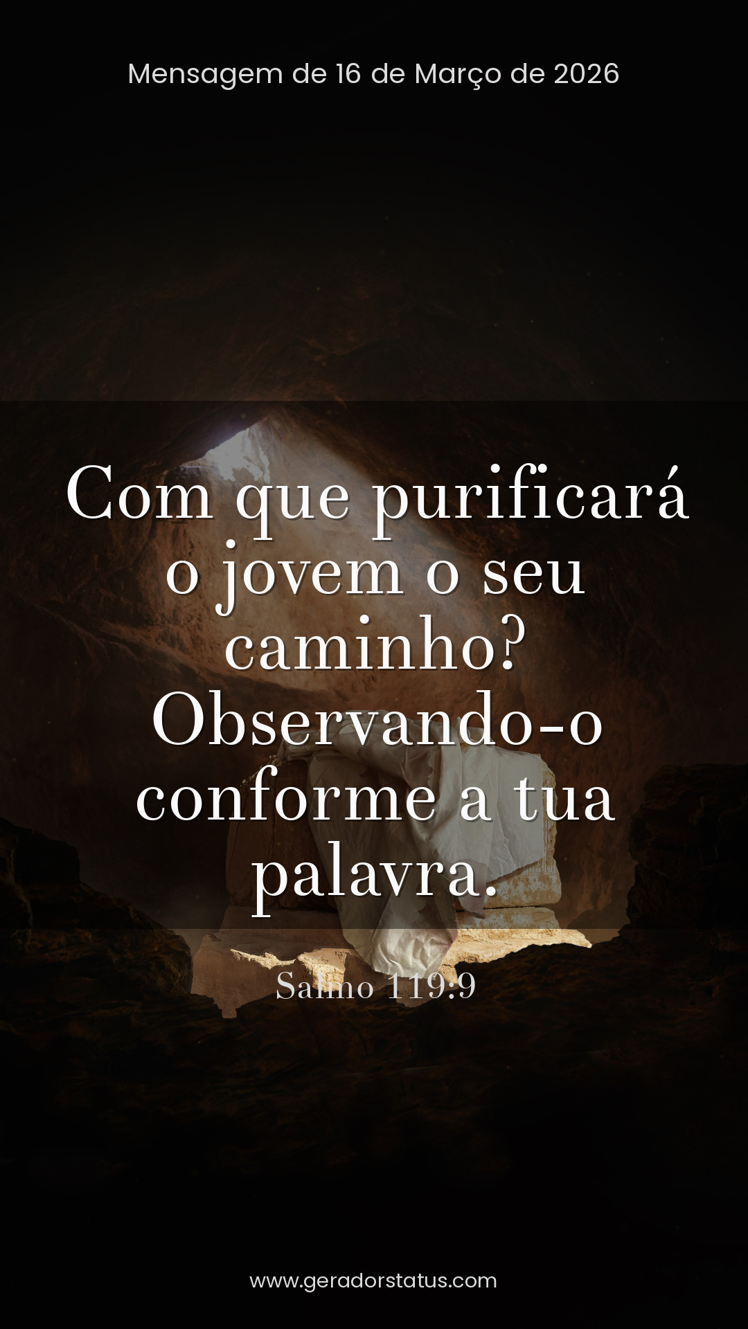 Status do dia: Salmo