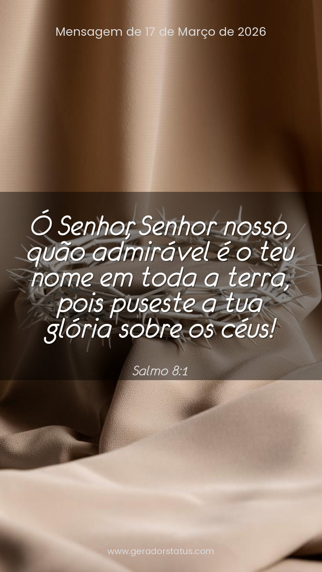 Status do dia: Salmo