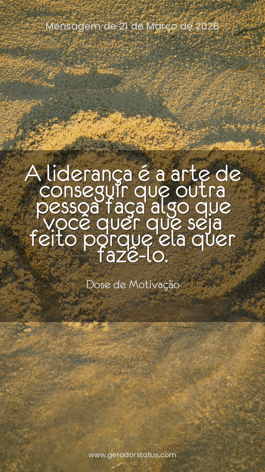 Status do dia: Motivacional