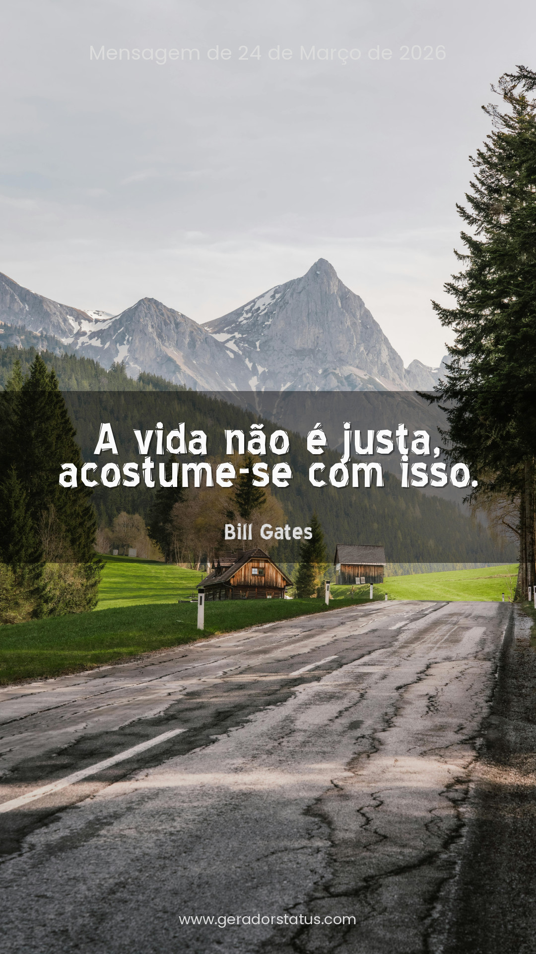 Status do dia: Citação