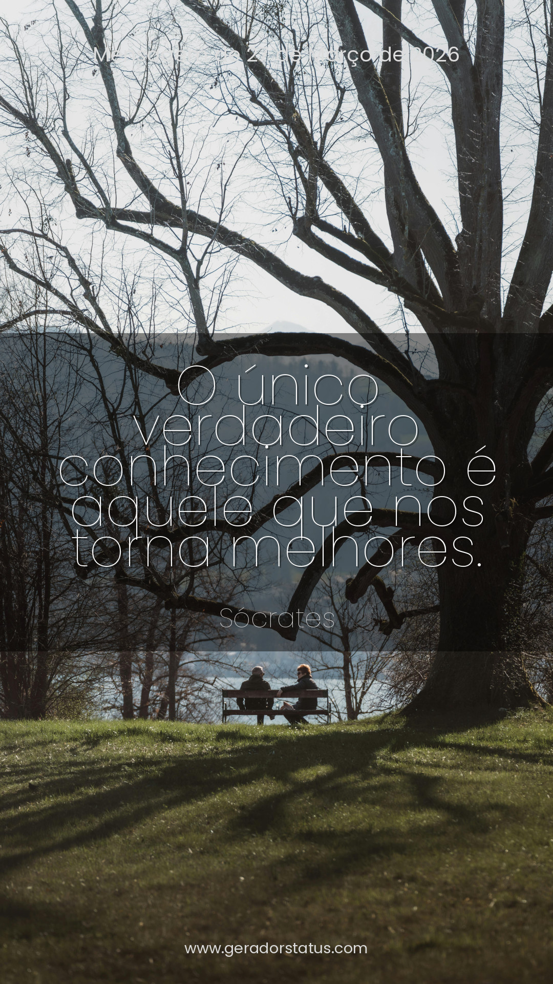 Status do dia: Citação