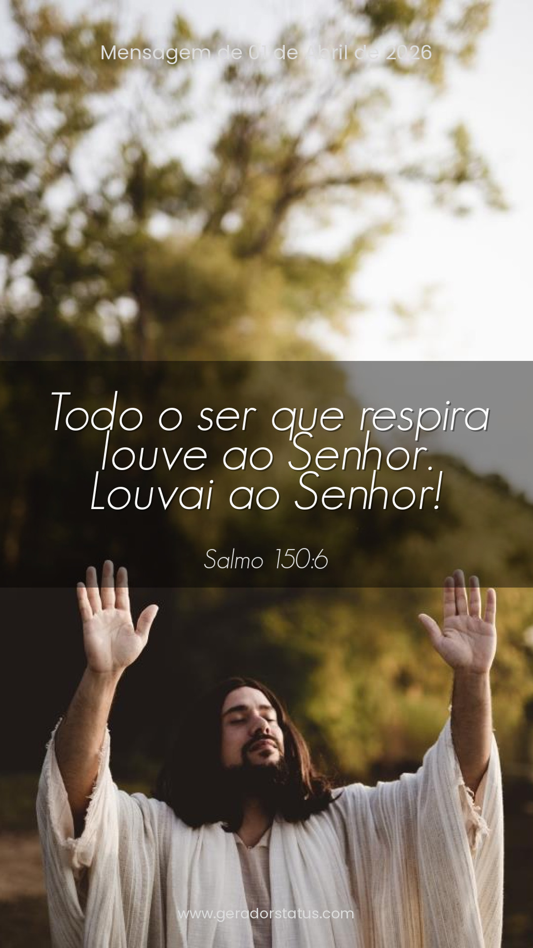 Status do dia: Salmo