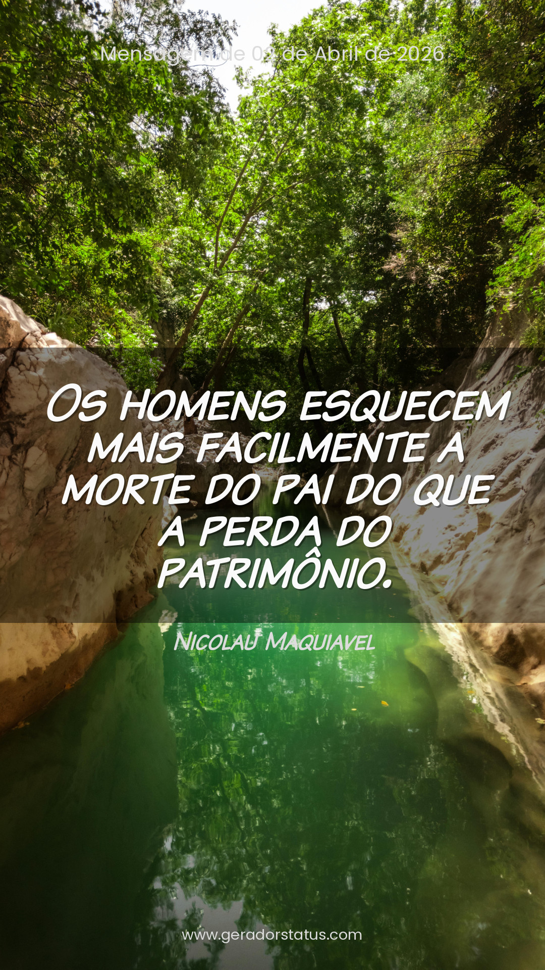 Status do dia: Sabedoria