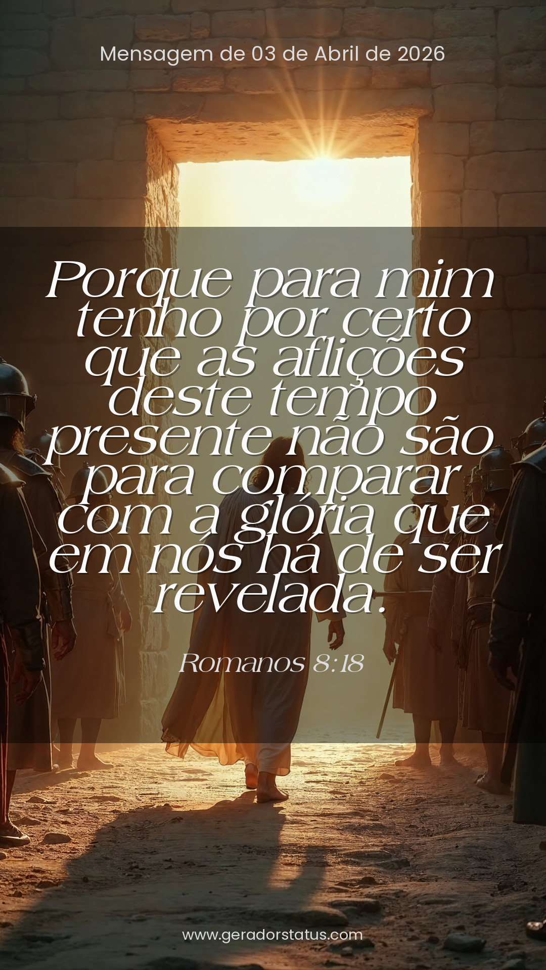 Status do dia: Versículo