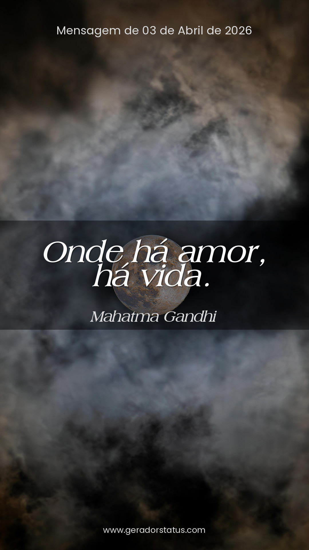 Status do dia: Citação