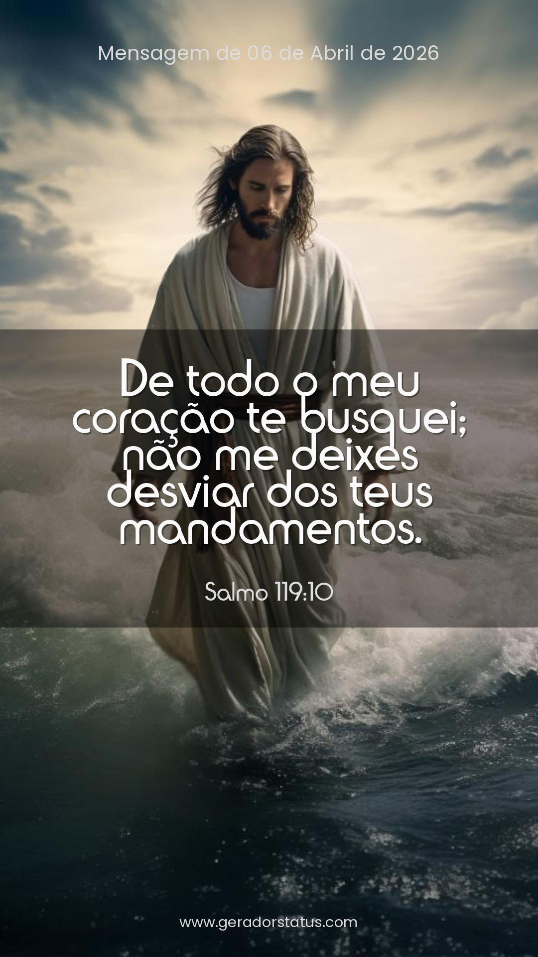 Status do dia: Salmo