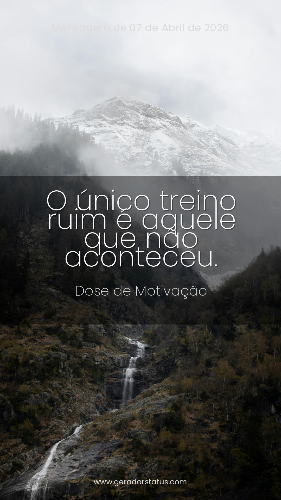 Status do dia: Motivacional