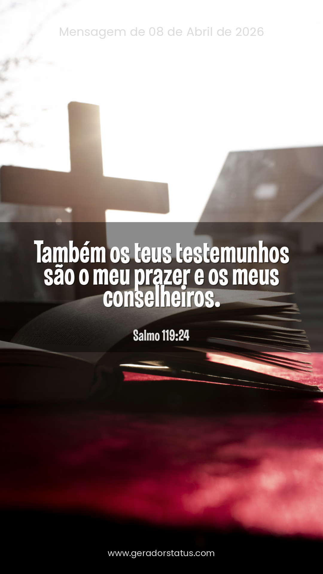 Status do dia: Salmo