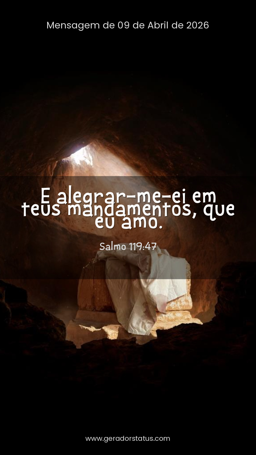 Status do dia: Salmo