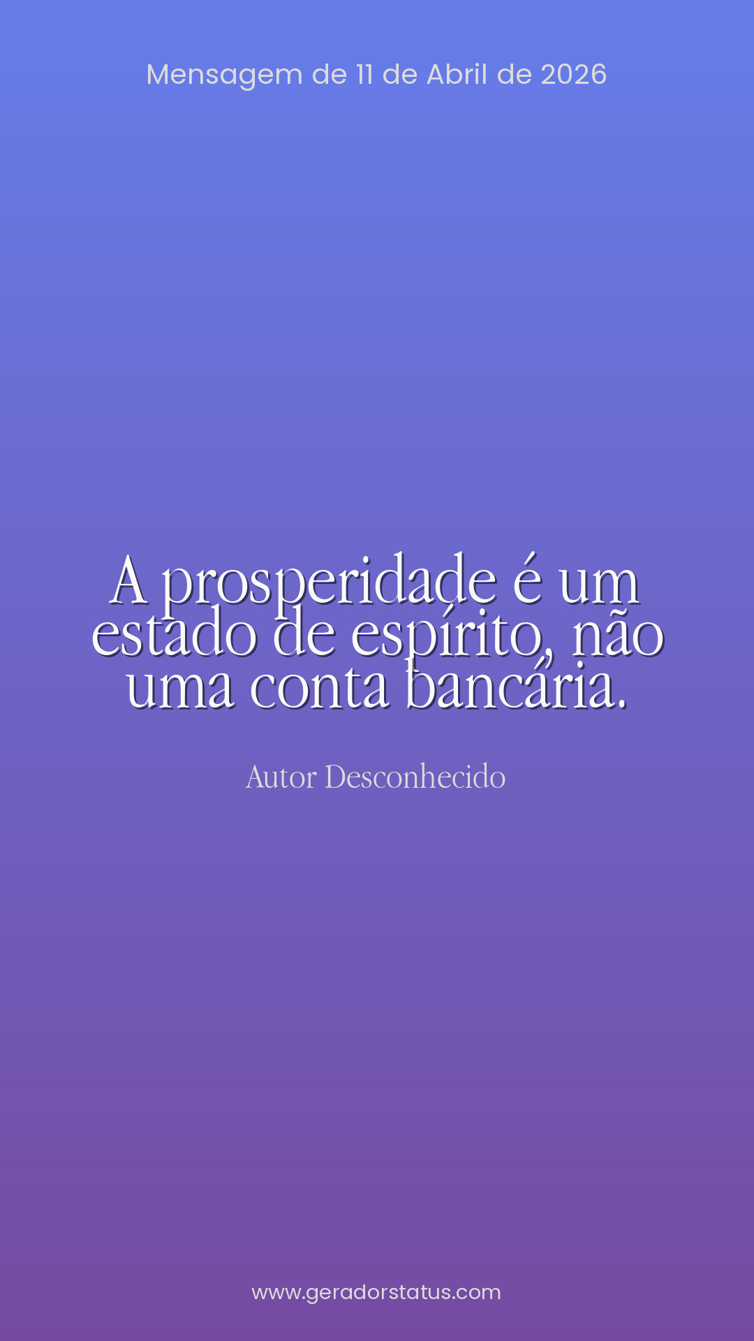 Status do dia: Sabedoria