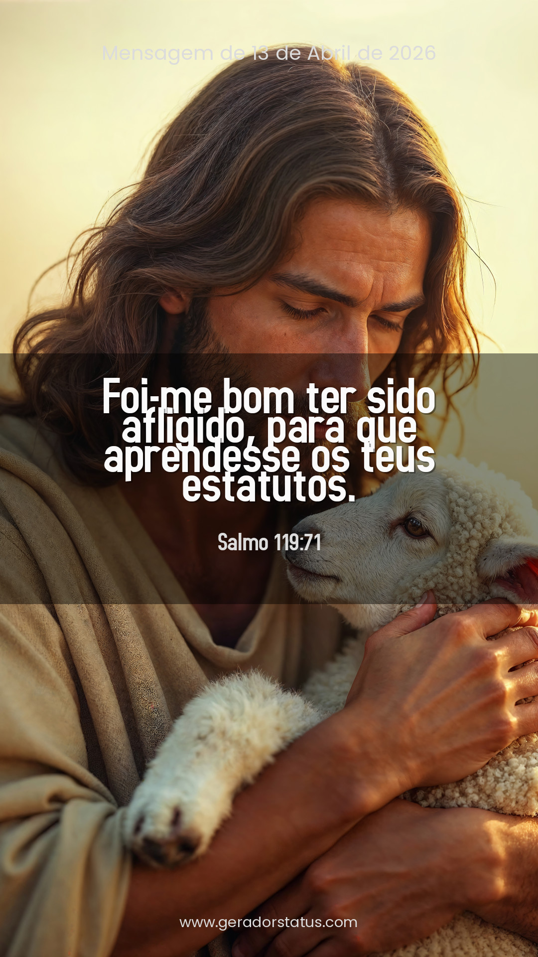 Status do dia: Salmo