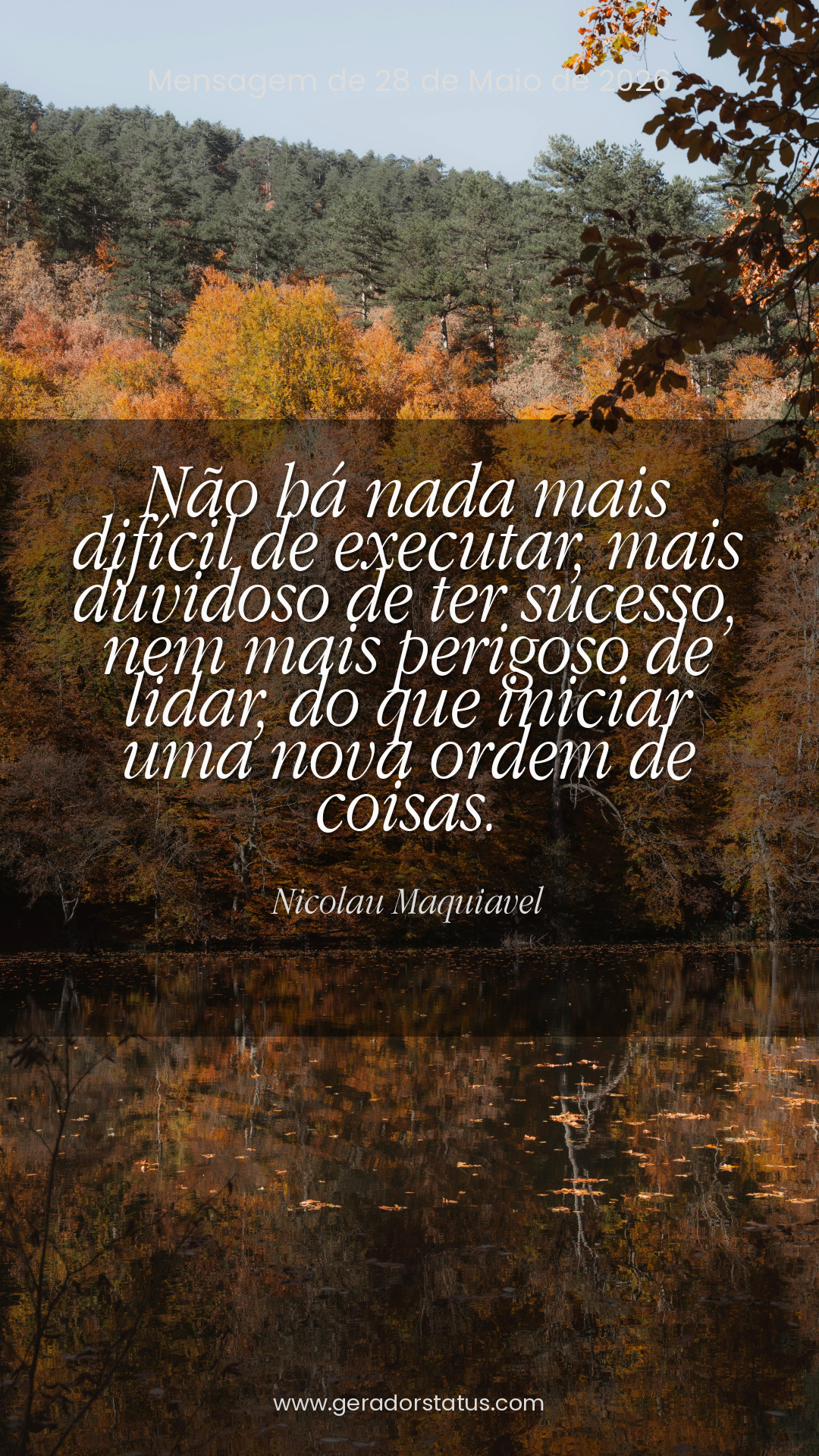 Status do dia: Sabedoria