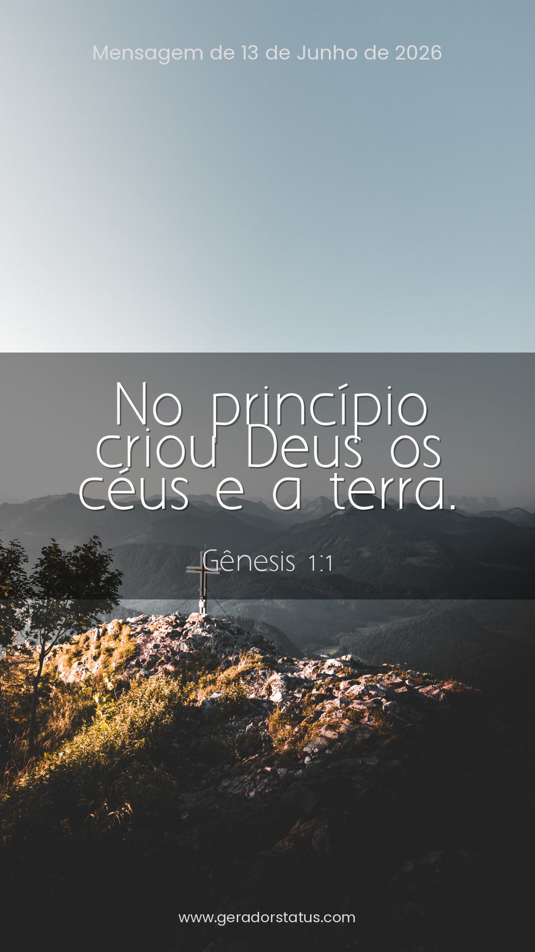 Status do dia: Versículo