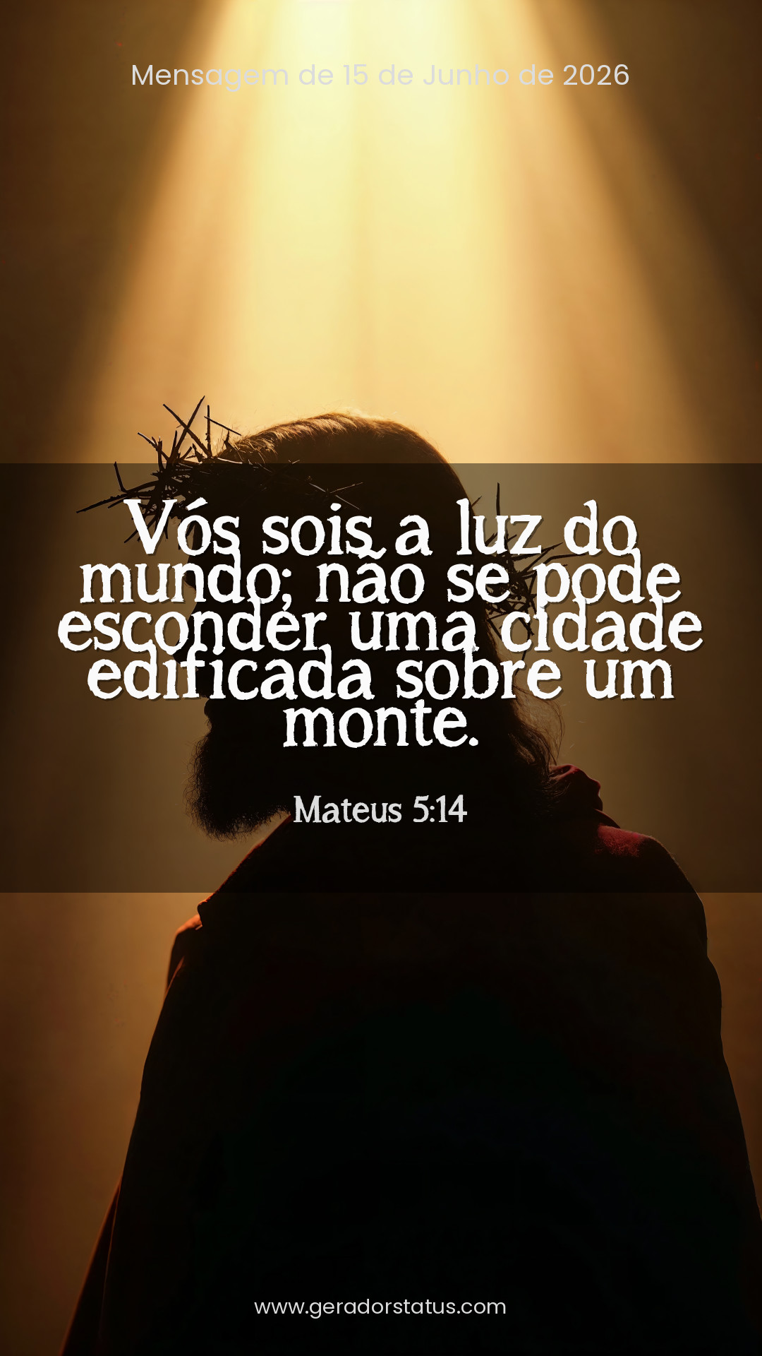 Status do dia: Versículo