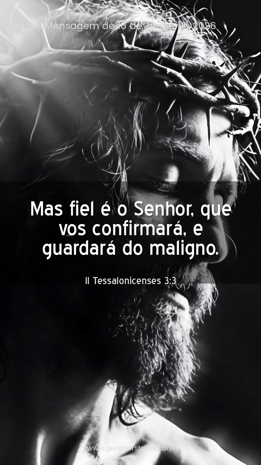 Status do dia: Versículo