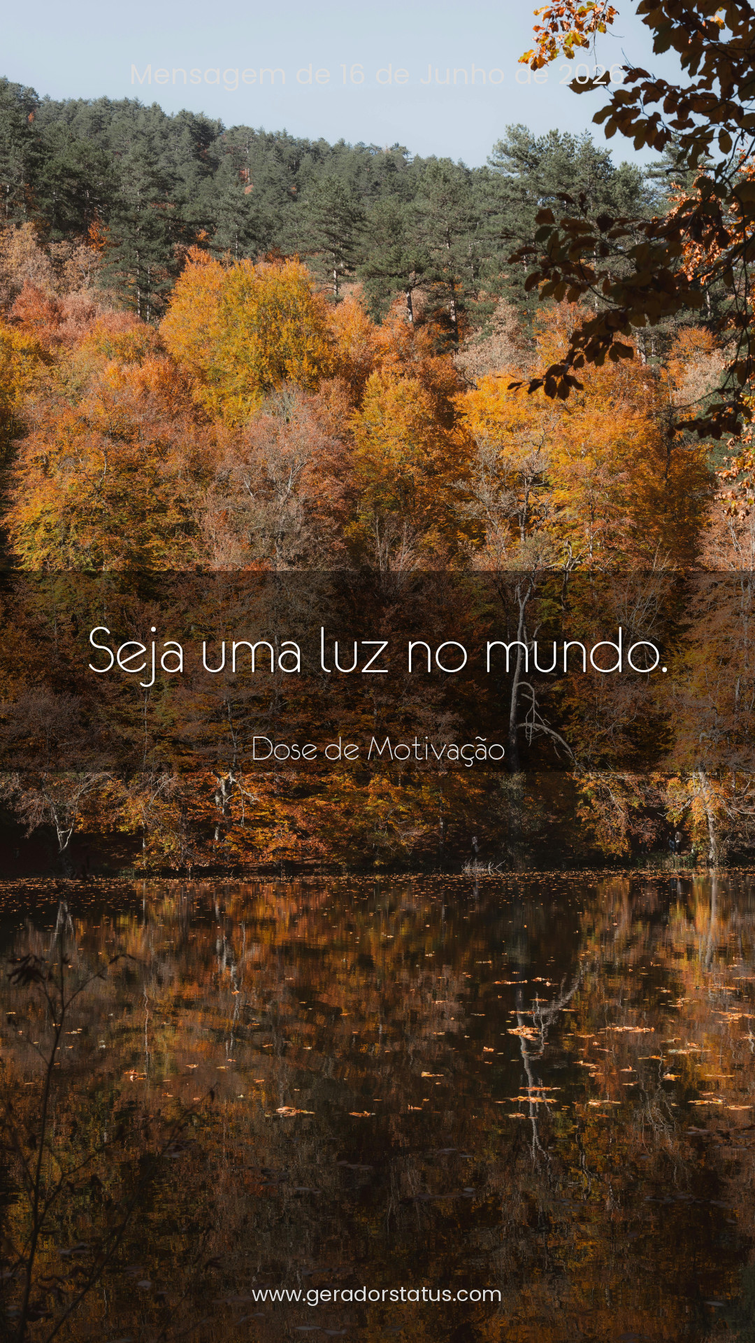 Status do dia: Motivacional