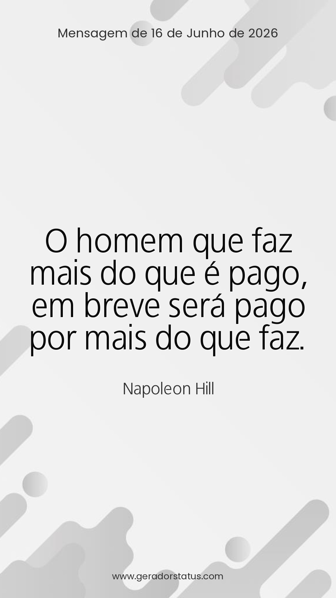 Status do dia: Sabedoria