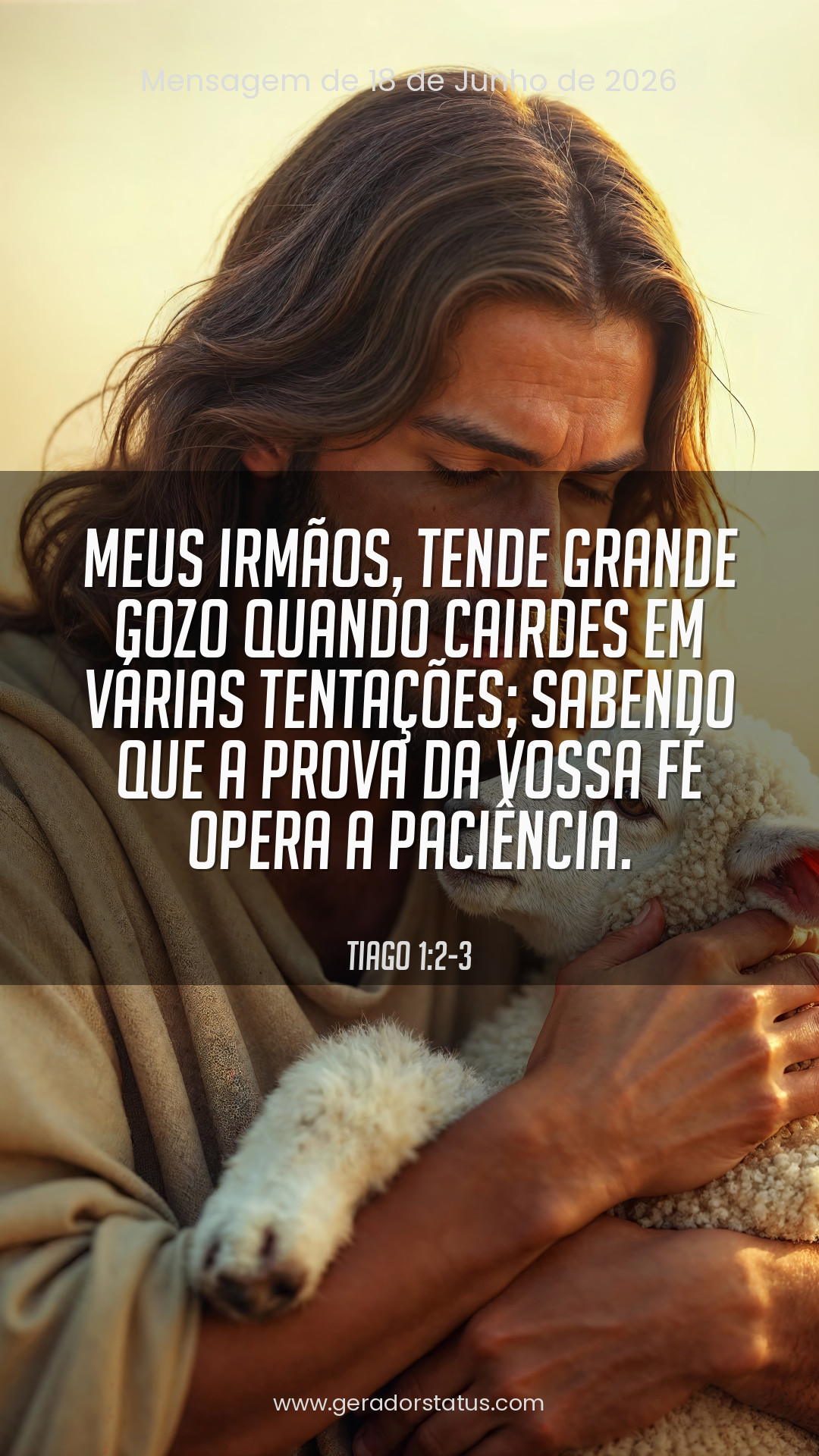 Status do dia: Versículo