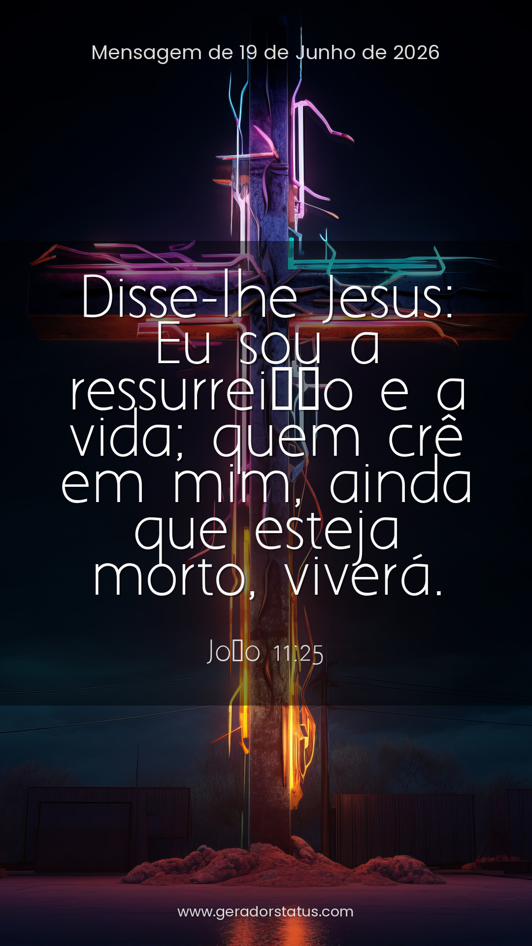 Status do dia: Versículo