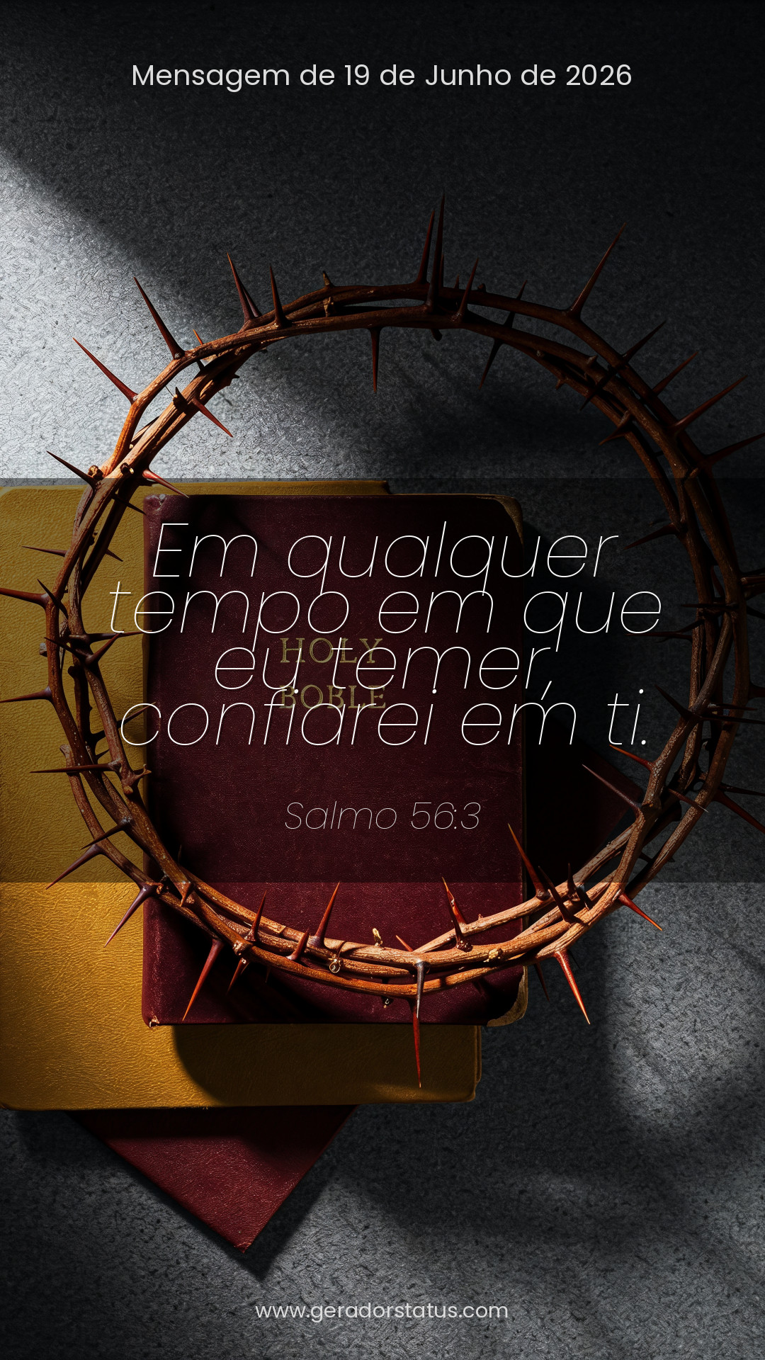 Status do dia: Salmo