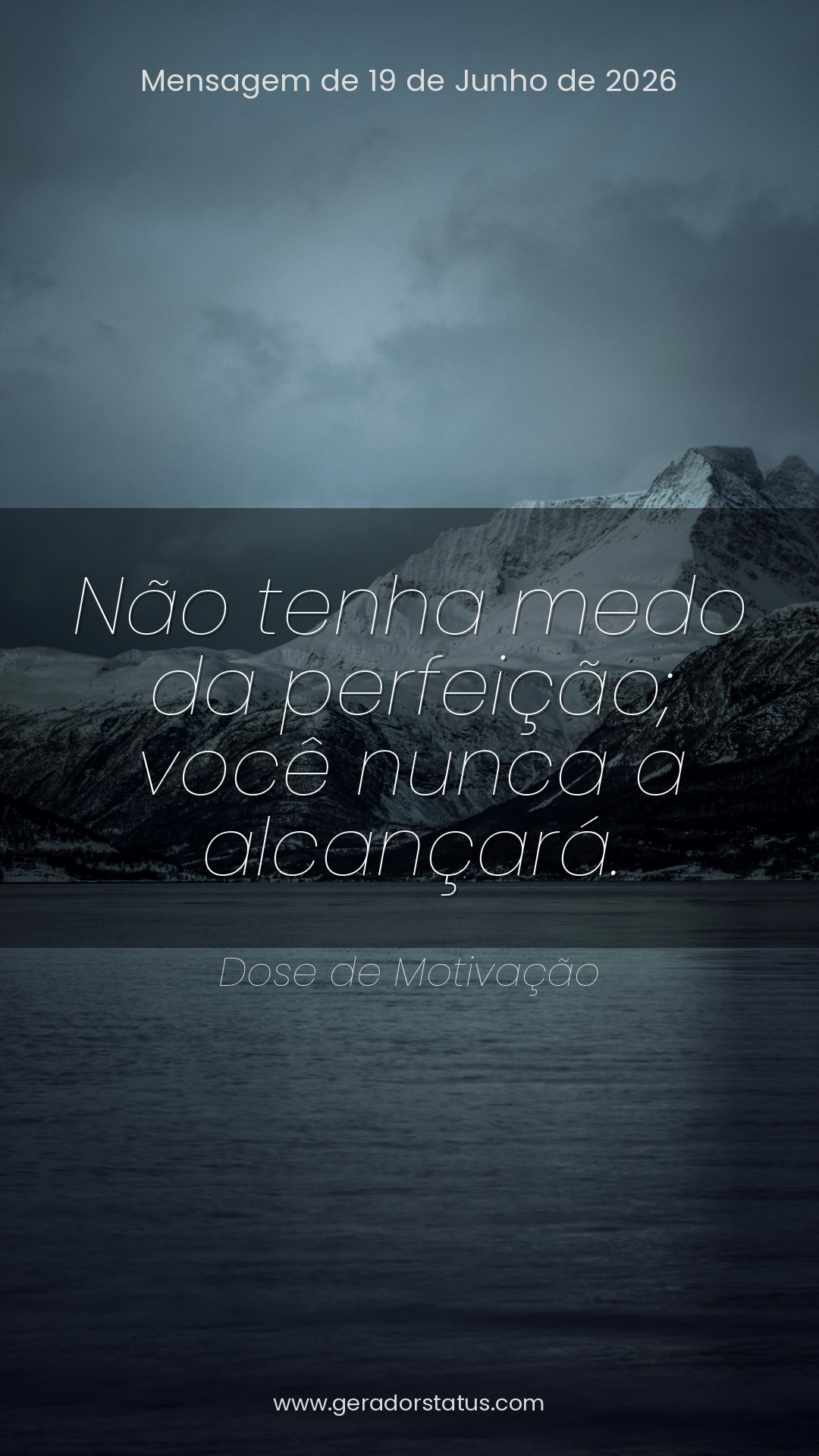 Status do dia: Motivacional