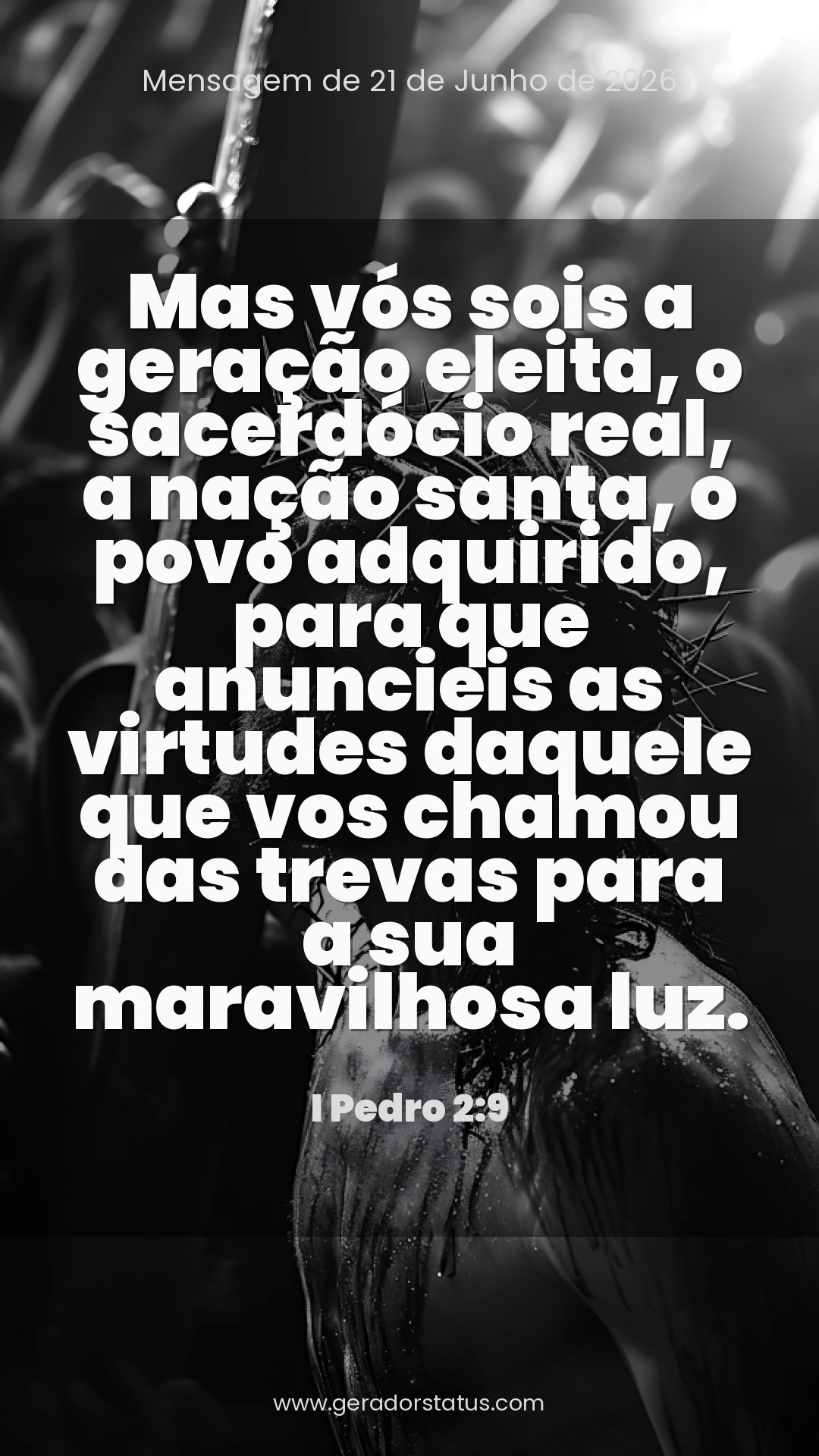 Status do dia: Versículo