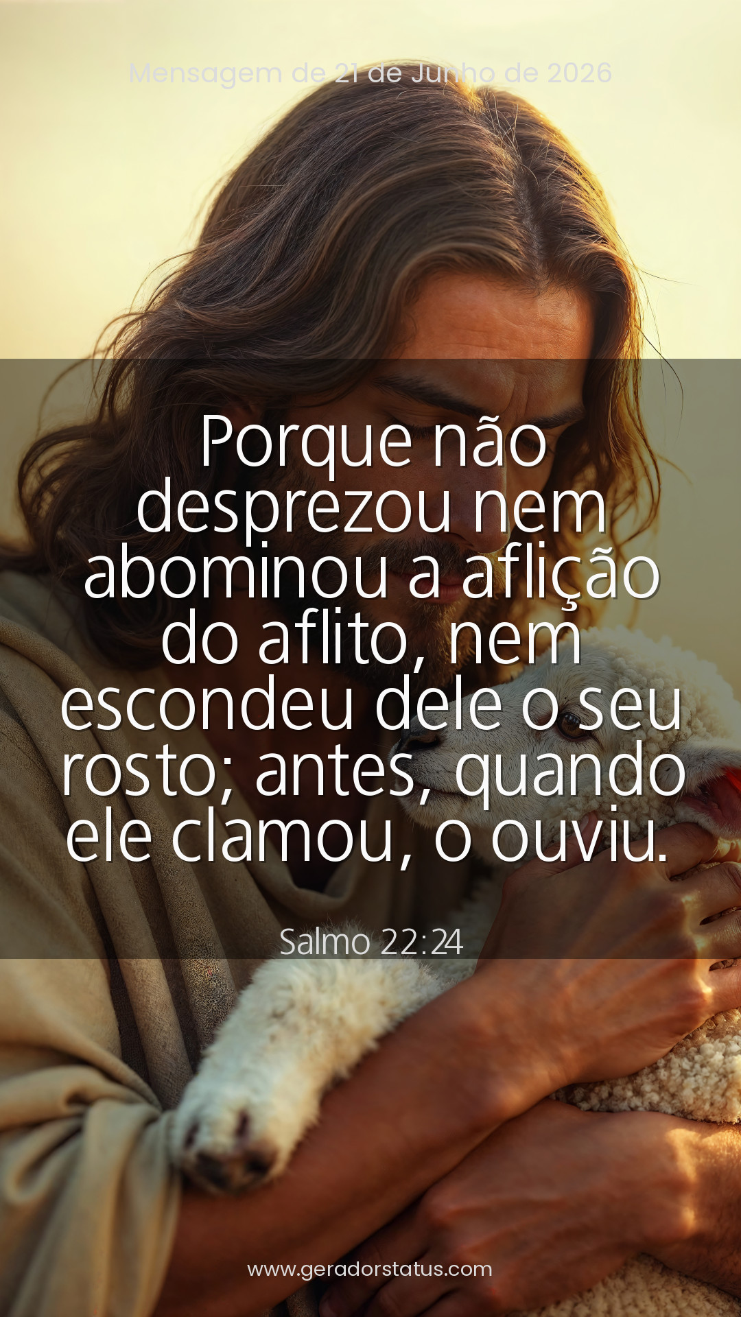 Status do dia: Salmo