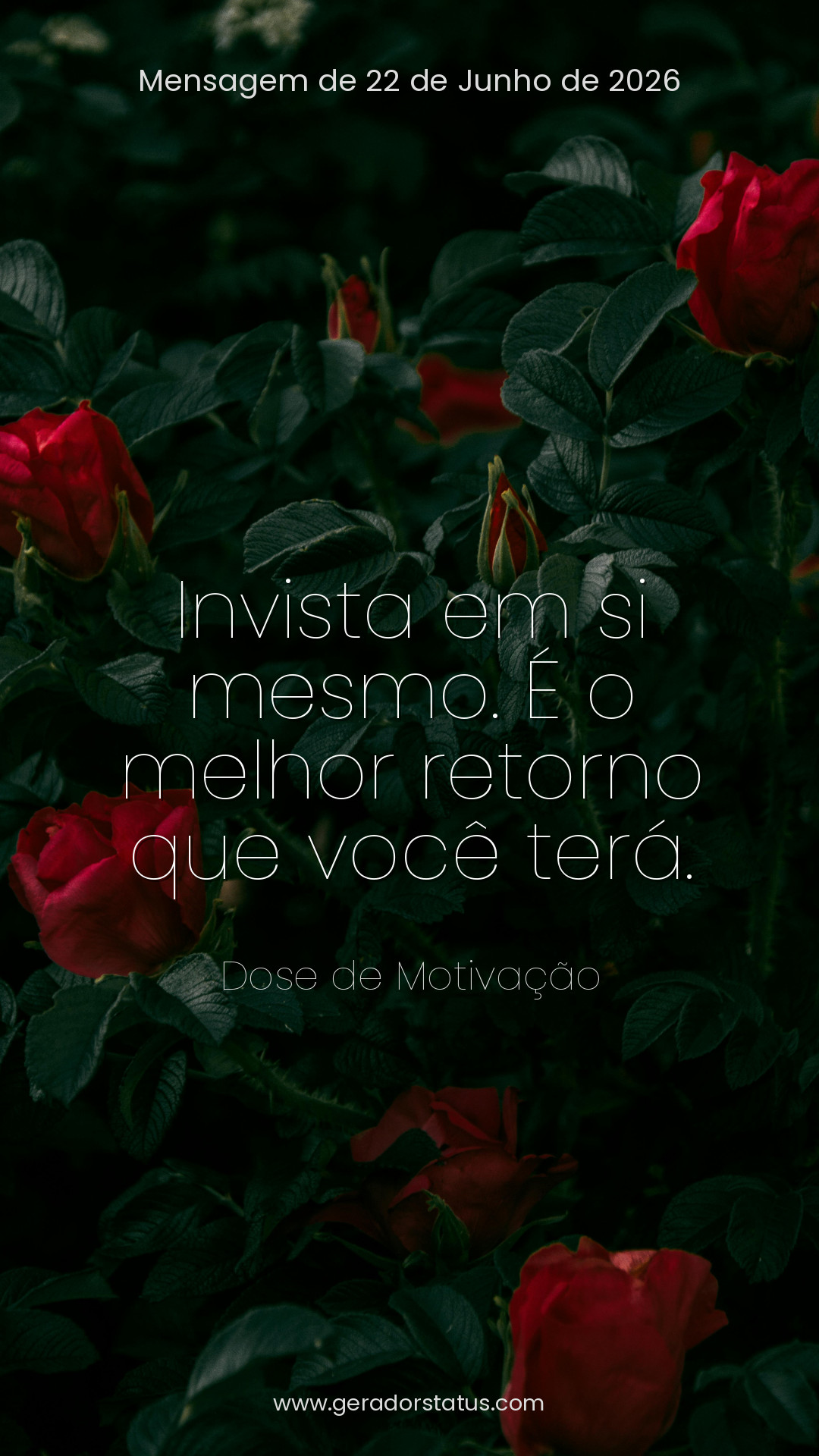 Status do dia: Motivacional
