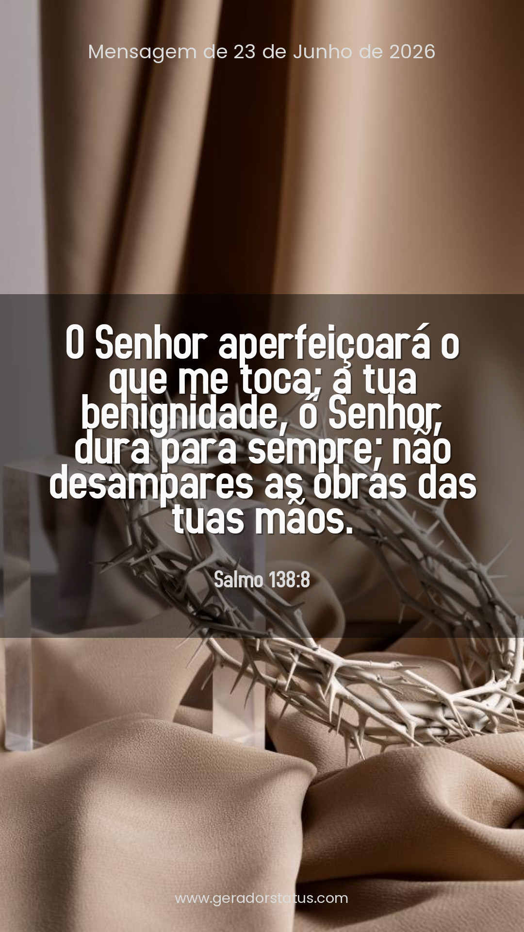 Status do dia: Salmo