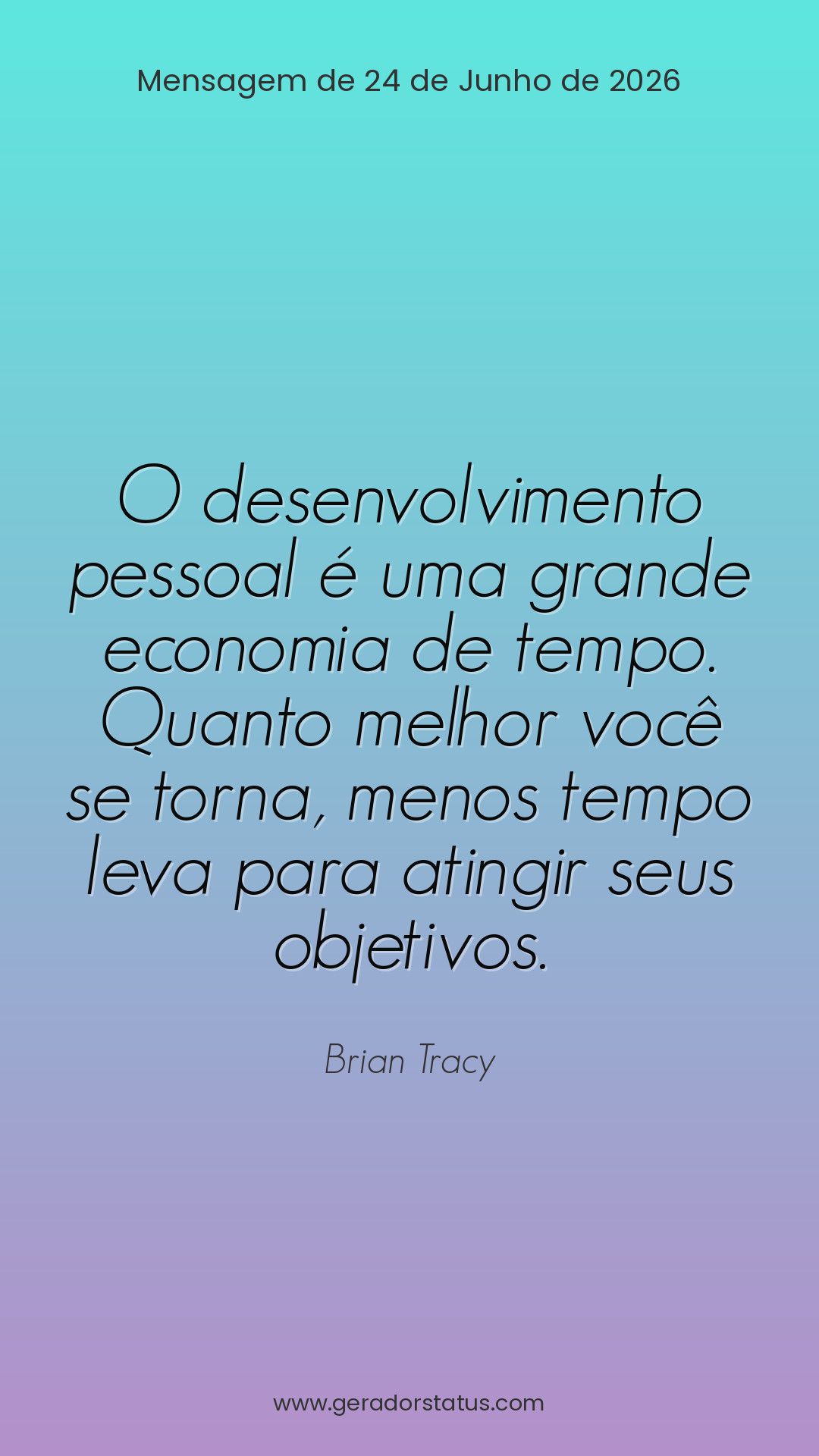 Status do dia: Citação