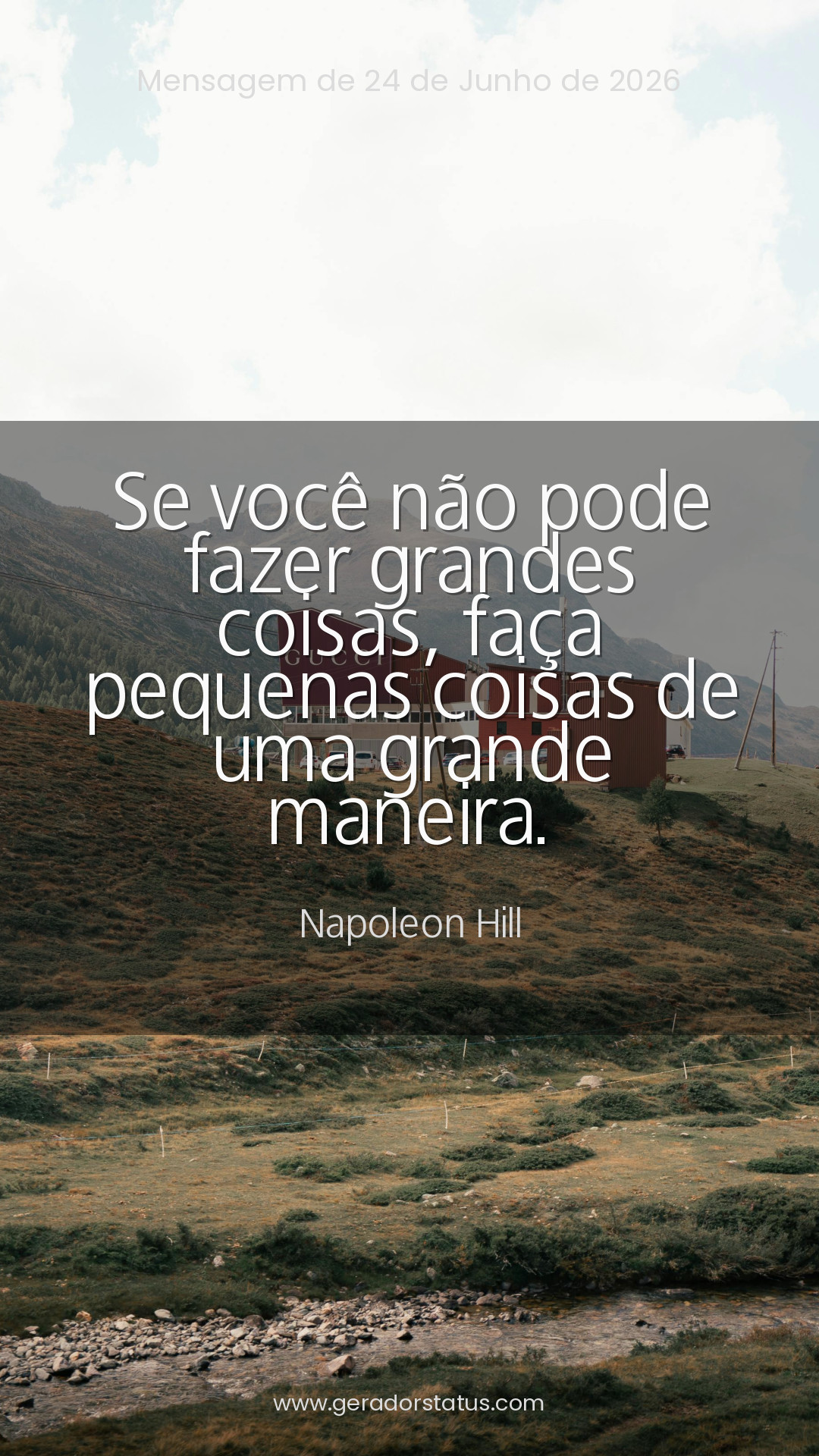 Status do dia: Sabedoria