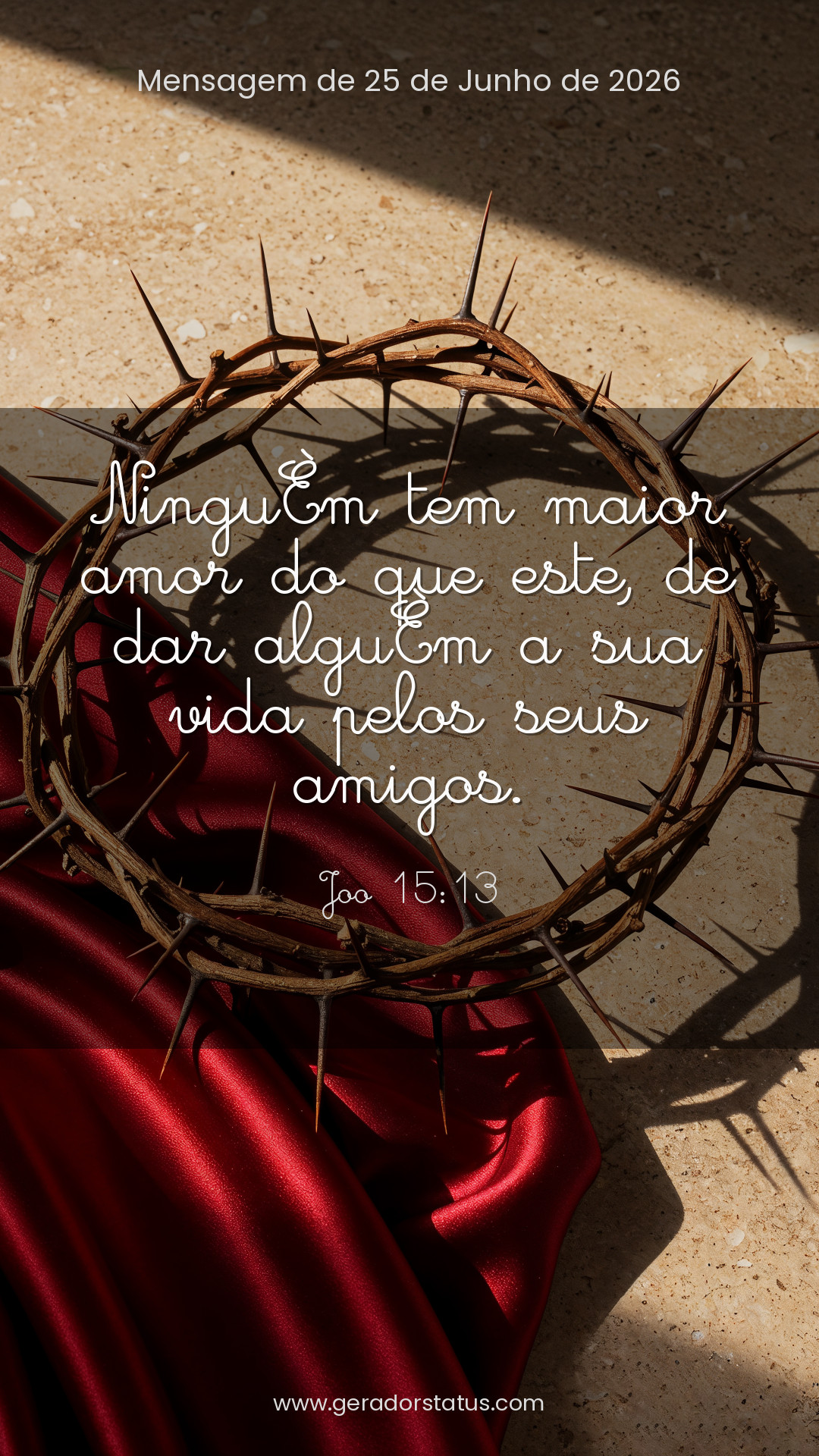 Status do dia: Versículo
