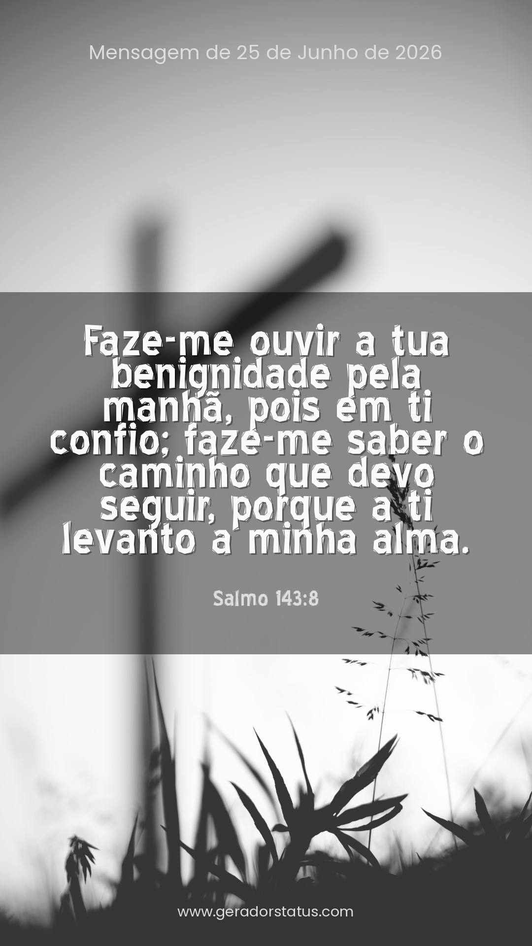 Status do dia: Salmo