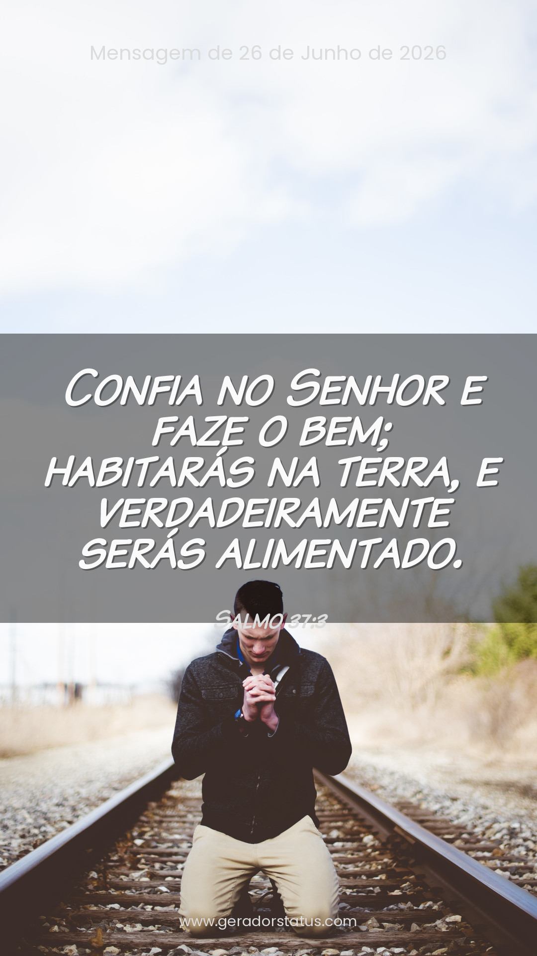 Status do dia: Salmo