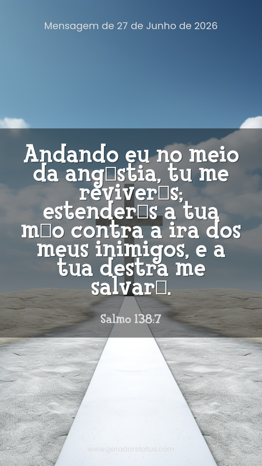 Status do dia: Salmo