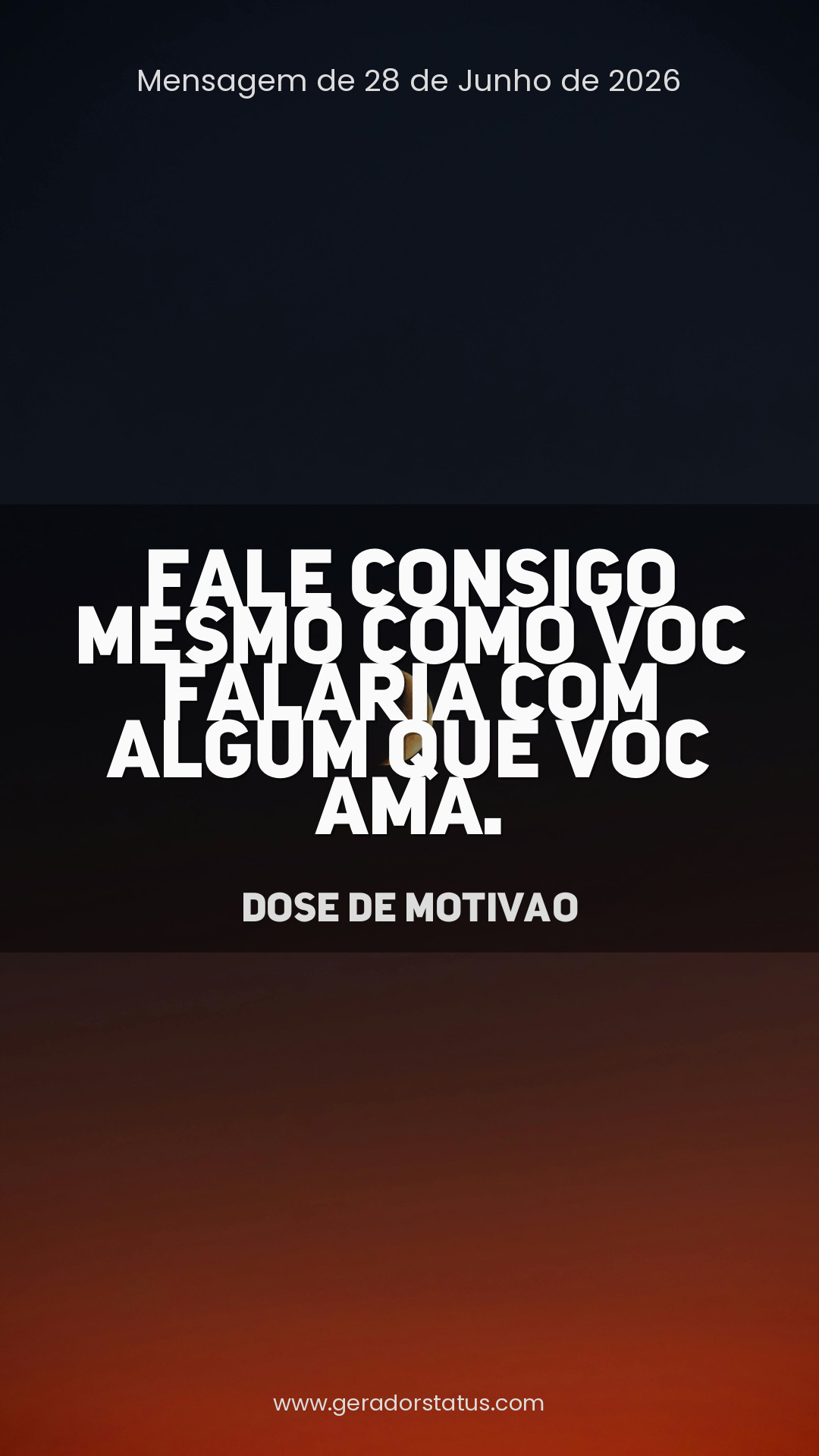 Status do dia: Motivacional