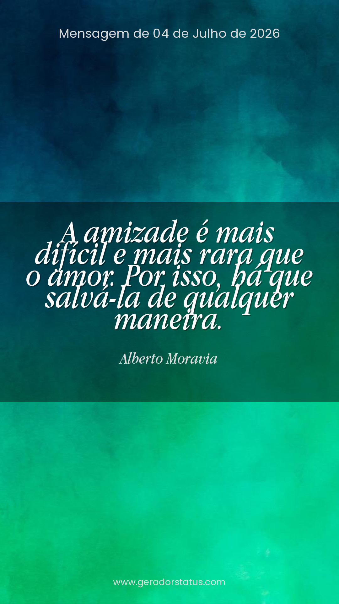 Status do dia: Citação