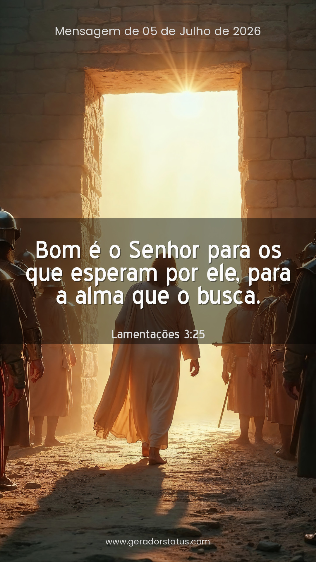 Status do dia: Versículo