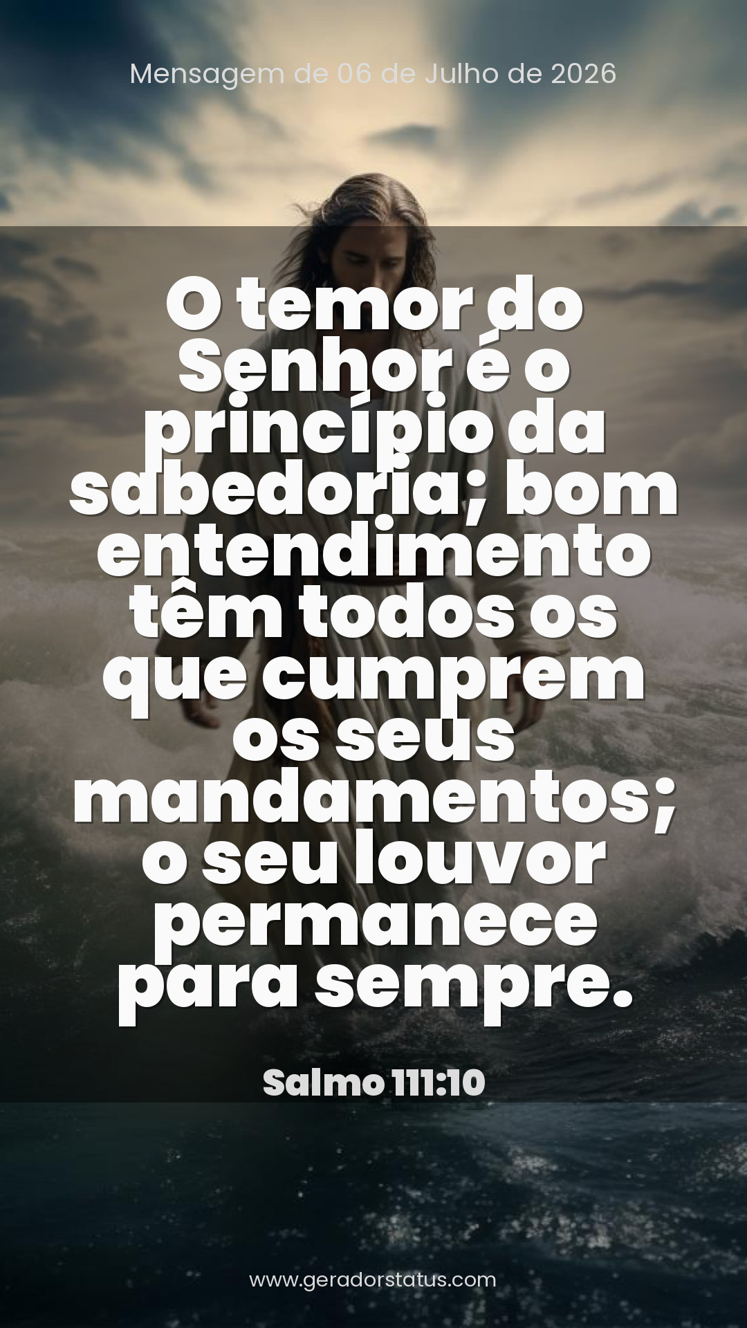 Status do dia: Salmo