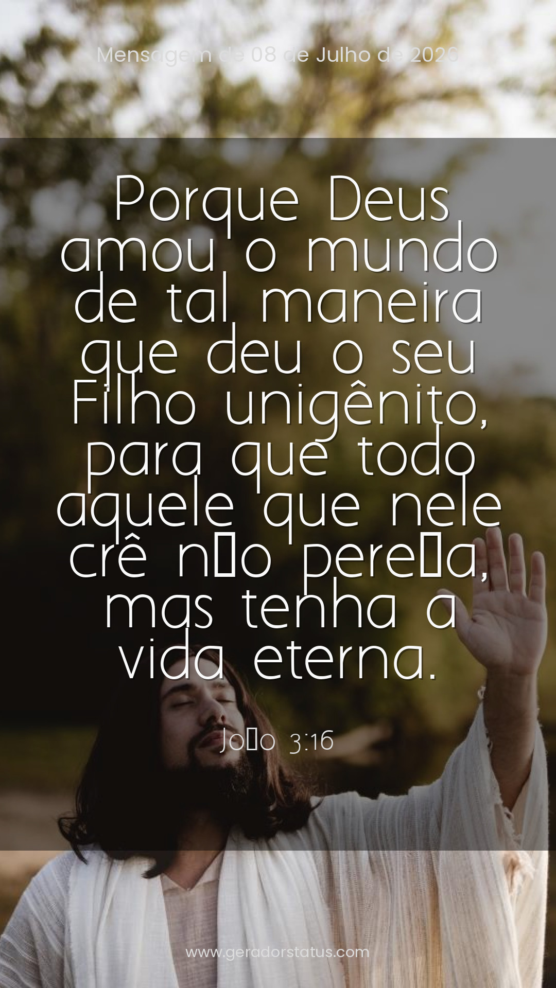 Status do dia: Versículo