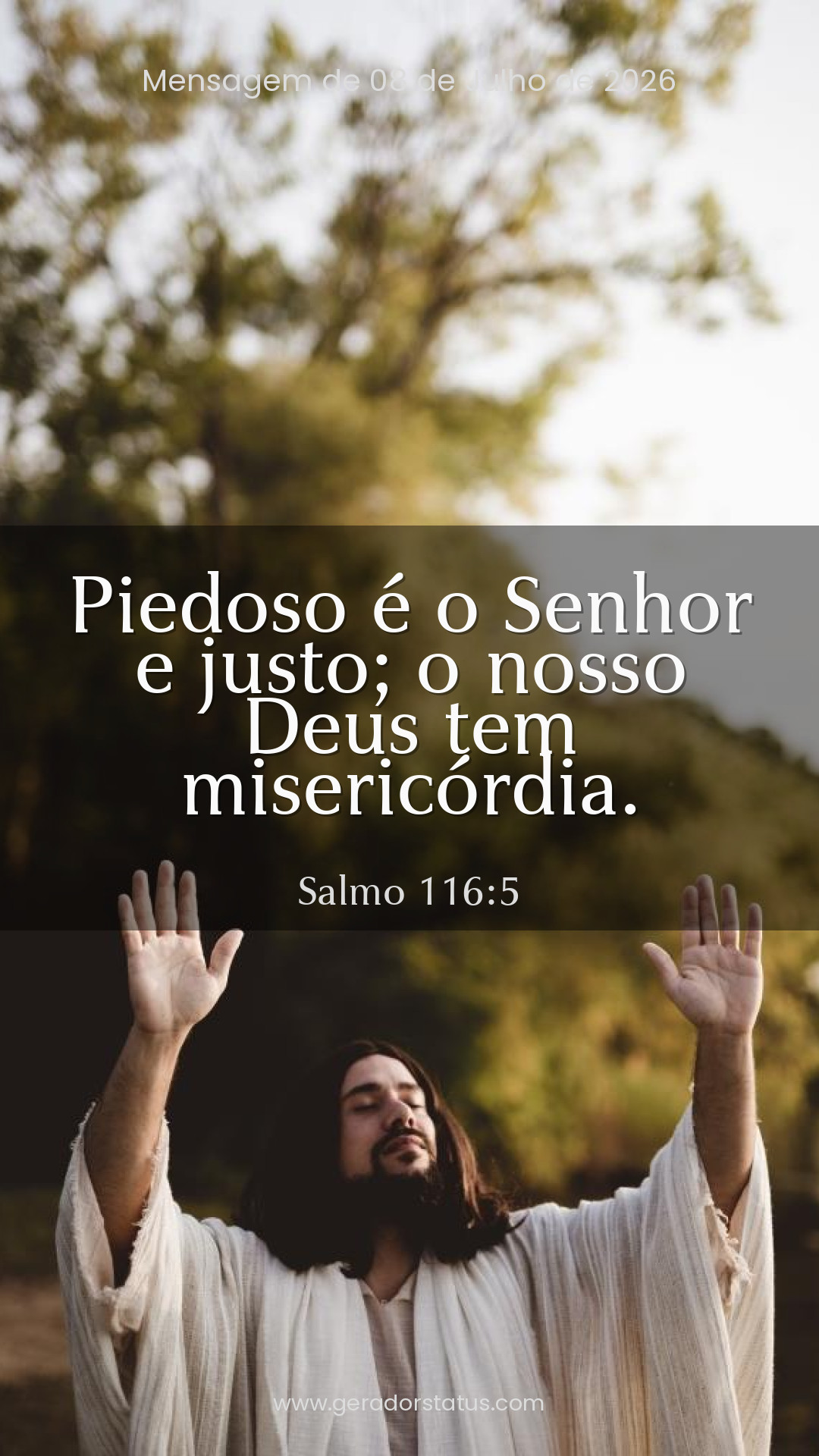 Status do dia: Salmo