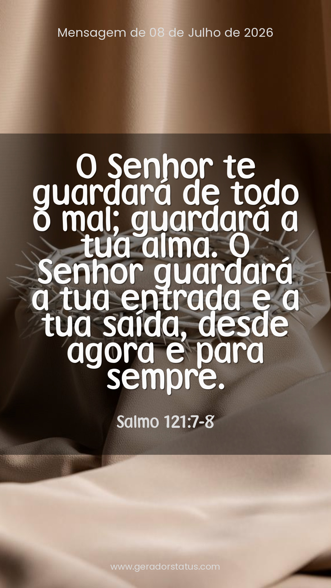 Status do dia: Salmo
